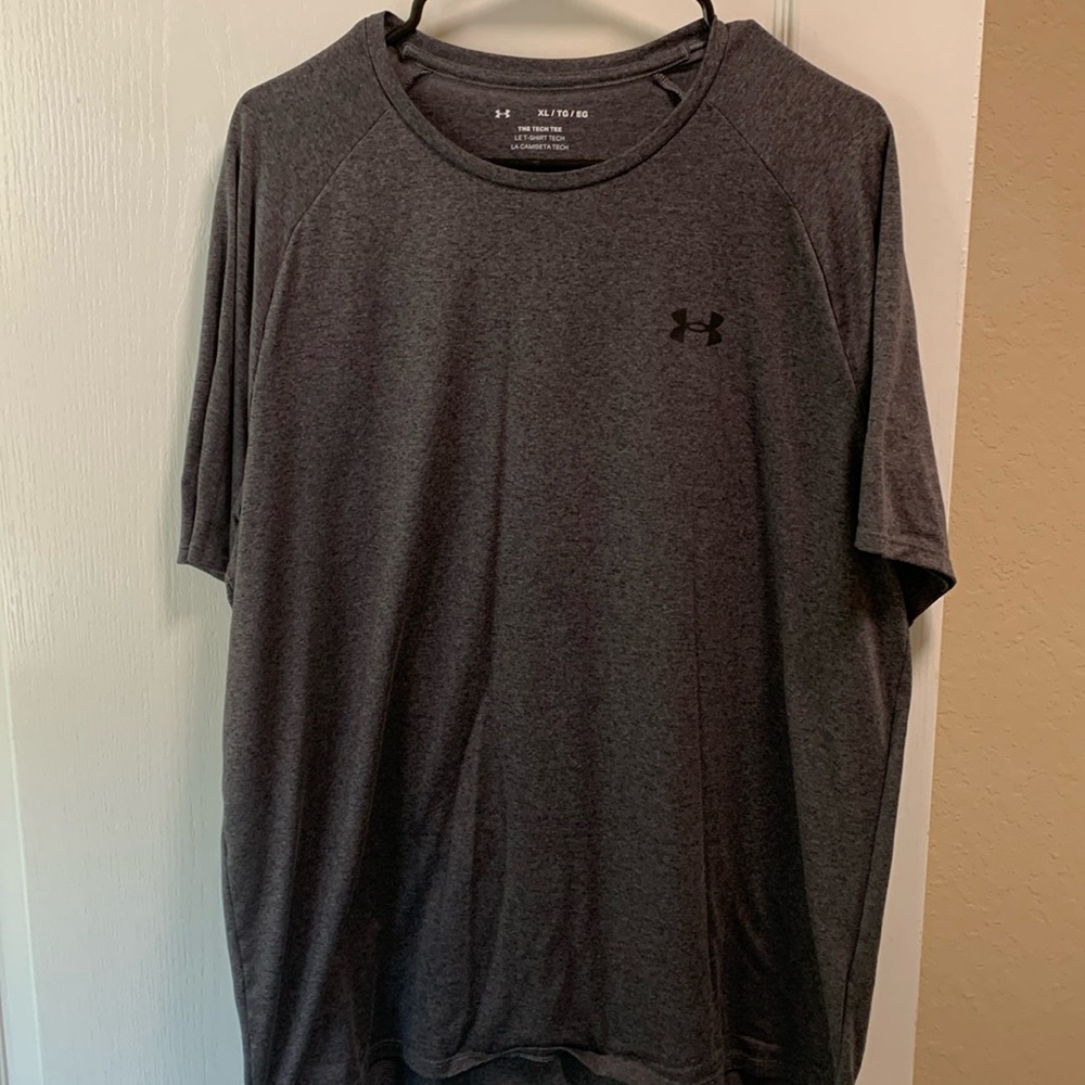 Under Armour Dark Grey Tech Tee (Dri-Fit) Adult XL